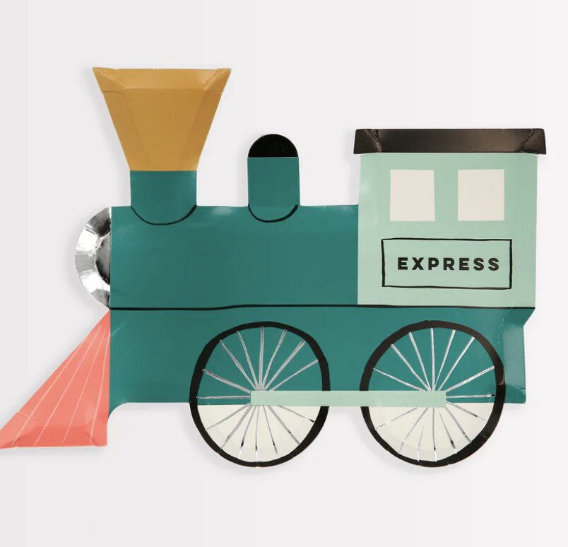 train plate